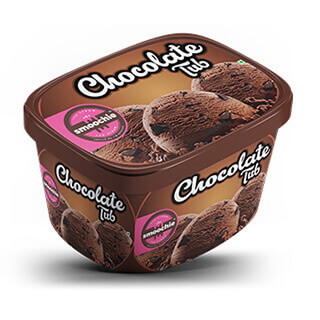 chocolate tubs